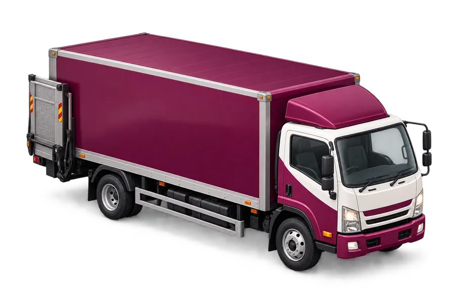 3D view of the Tailgate Lorry